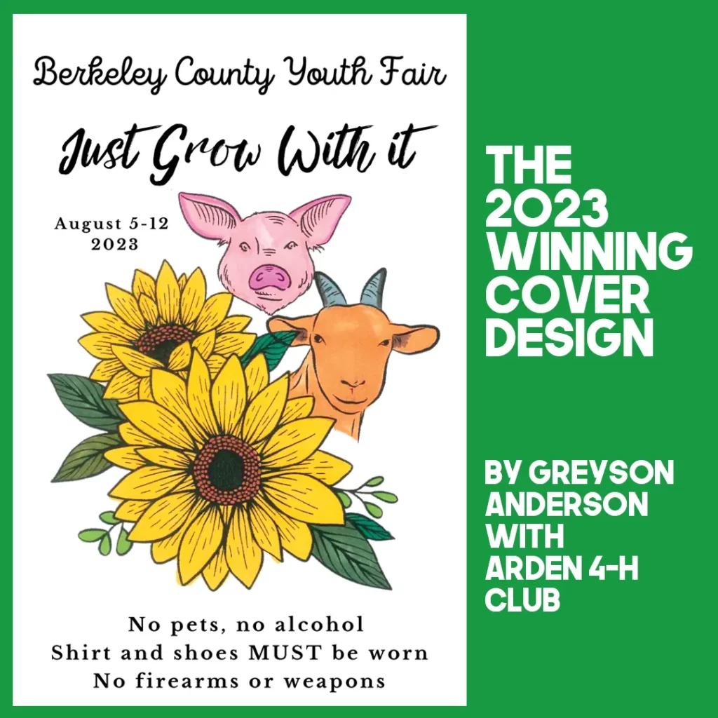 Congratulations to this year’s Fair Book Cover Design winner - Greyson Anderson from the Arden 4-H Club